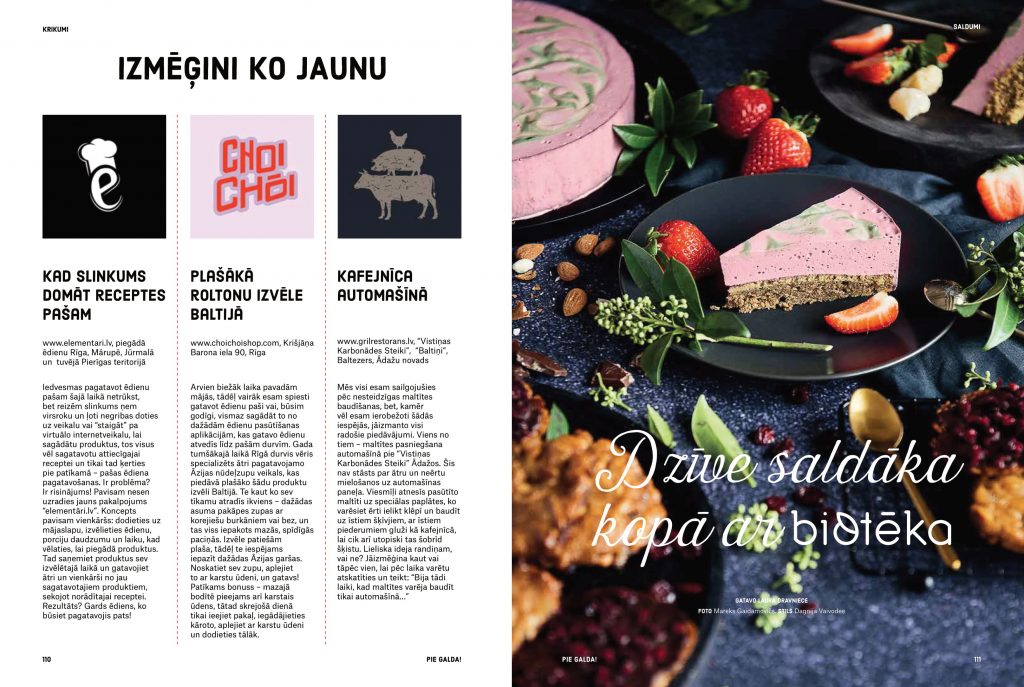 Izmēģini ko jaunu Dzīve saldāka  kopā ar Biotēka 1